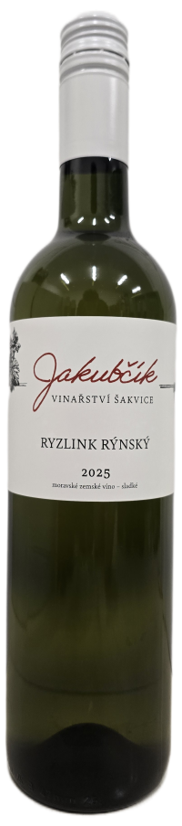 Ryzlink rýnský sladké 2025